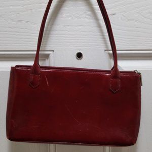 HOBO Small Red Leather Bag